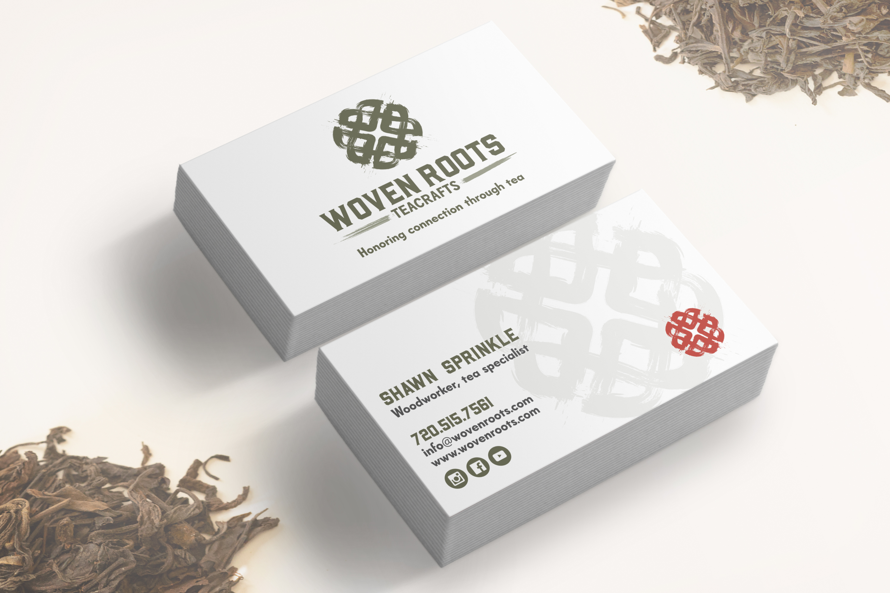 Woven Roots Business Cards